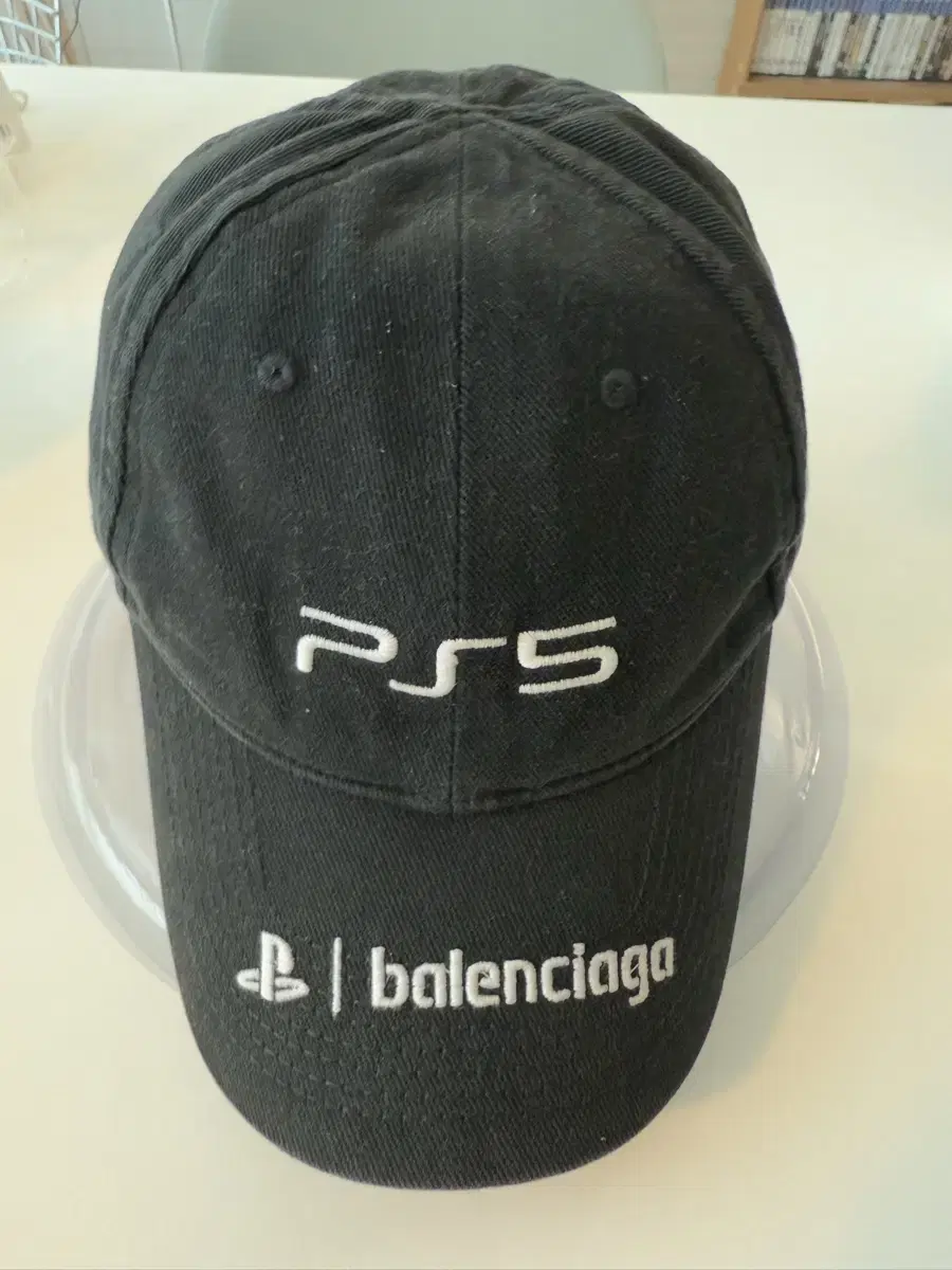 발렌시아가 PS5 볼캡 Balenciaga PS5 Hat in Black